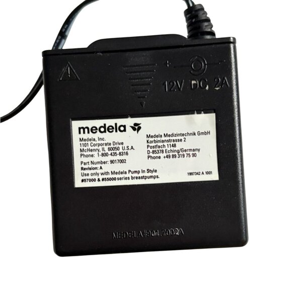 Medela Pump In Style Battery Charger And AC Adaptor (Power Cord)-GUC - Picture 5 of 7